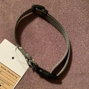Olive Green Adjustable Dog Collar size Small
NWT